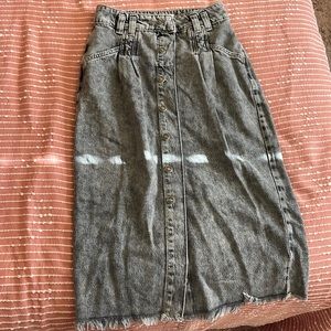 Womens skirt knee length